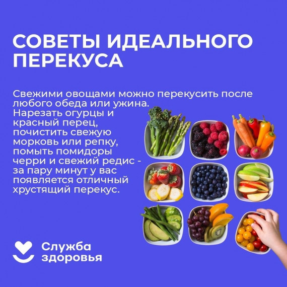 С 19 по 25 декабря 2022 года – Неделя популяризации потребления овощей и фруктов.